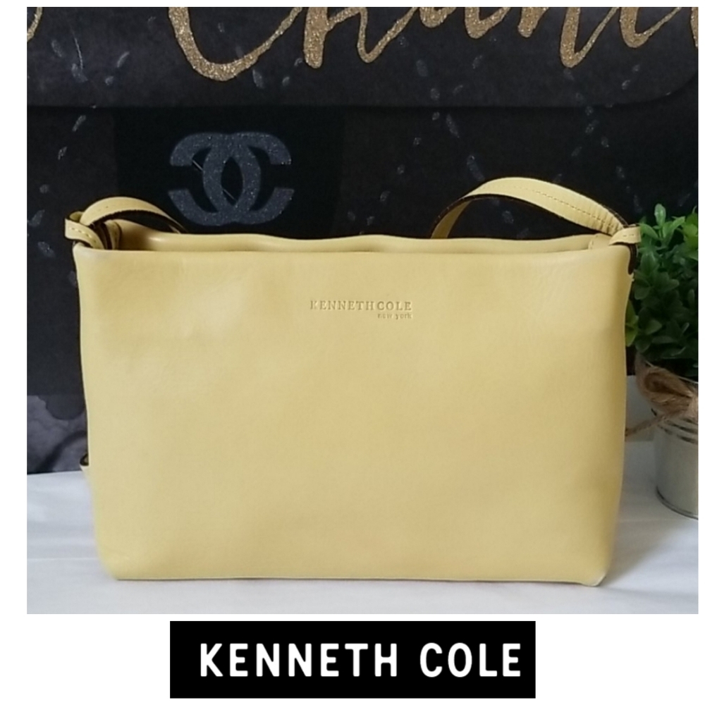 🌼 Kenneth Cole NY Leather Shoulder Bag